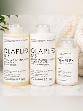 NEW! OLAPLEX No.3, OLAPLEX No. 4 & OLAPLEX No.5 Bond Maintenance Trio/Bundle/Set